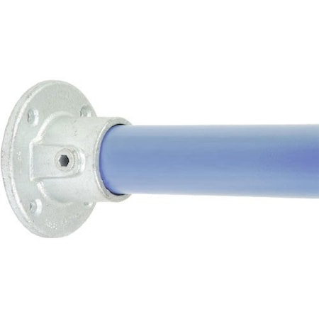 Kee Klamp Round Flange Galvanized Iron Pipe Fittings- Fits -3/4 Schedule 40 Pipe 61-5